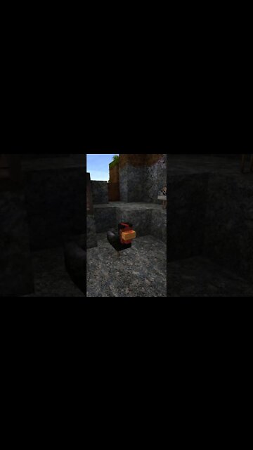 Minecraft Hardcore Challenge Chicken Crossing HD #shorts 8