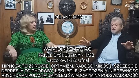 HIPNOZA TO ZDROWIE,OPTYMIZM,RADOŚĆ,DEPRESJA TO CHOROBY,LĘKU,ZAGROŻENIA/TV INFO 2023