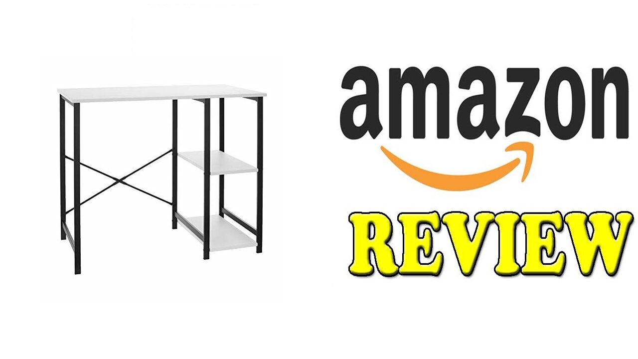 AmazonBasics Classic Computer Desk Shelves Review