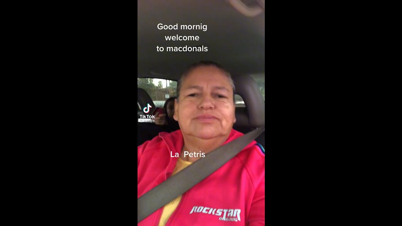 Lady With Heavy Accent Ordering At McDonalds