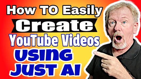 How To Easily Create a YouTube Video Using Just AI Software