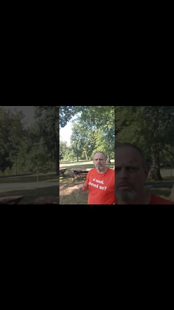 Blowing The Ram's Horn in Faurot Park