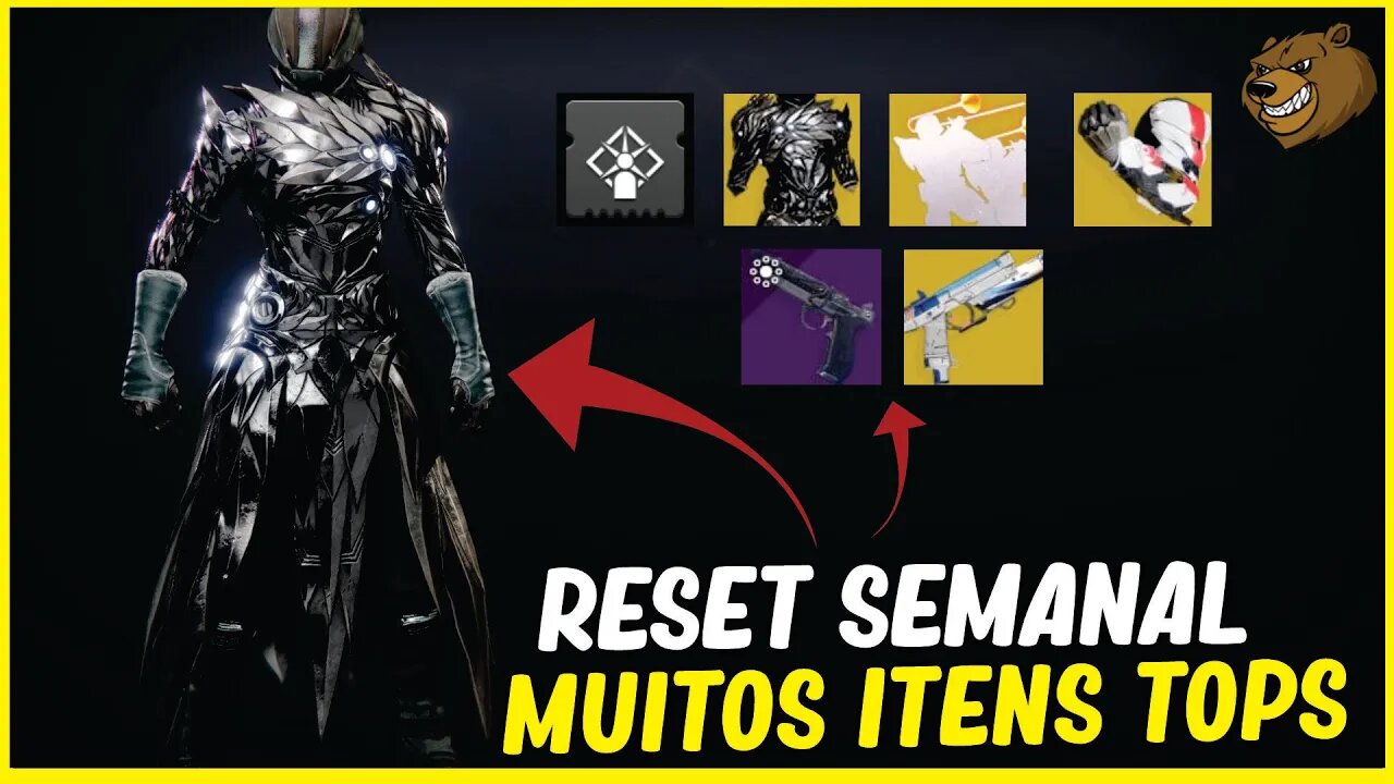 DESTINY 2 │ RESET SEMANAL MUITOS ITENS TOPS. PEGUE AGORA 25/01/2022