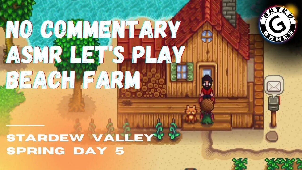 Stardew Valley No Commentary - - Beach Farm - 1.5 Update Nintendo Switch - Spring Day 5