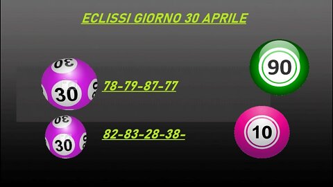 AECLISSI PARZIALE DI SOLE 30 APRILE