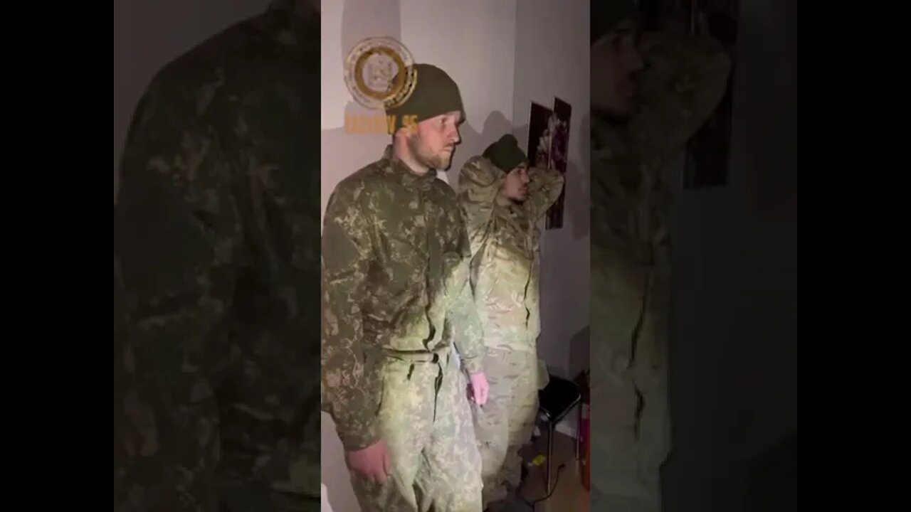 Chechen Special Forces Captured Ukrainian National Guardsman