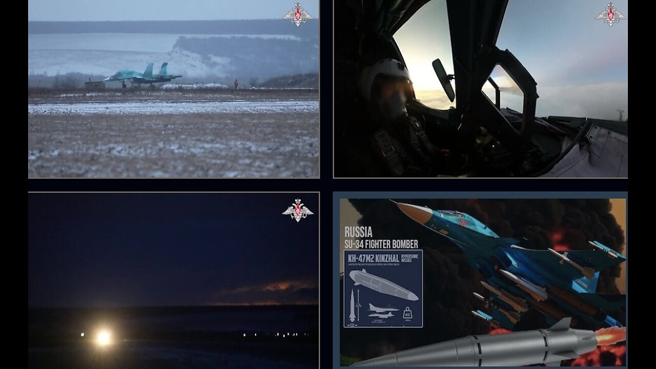 DENAZIFIED - Su-34 fighter-bombers deliver strikes at enemy stronghold