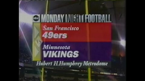 1994-12-26 San Francisco 49ers vs Minnesota Vikings