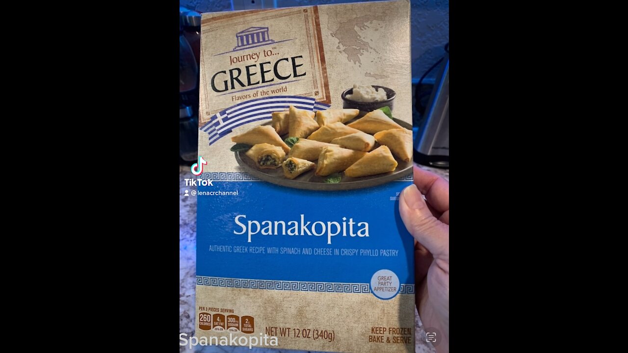 Spanakopita￼ (Greek appetizer)￼