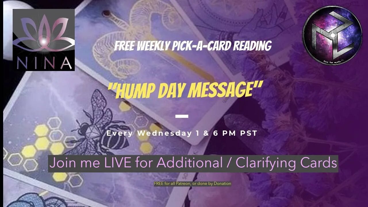 "Hump Day Message" Weekly General Pick a Card Reading - September 29 2021 *Timeless*