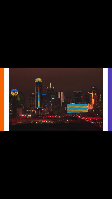 Liberal Cities Fighting Russia With LED Lights