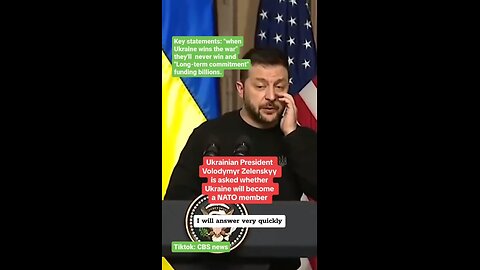 Ukraine President Zelenskyy, Biden Promises, NATO