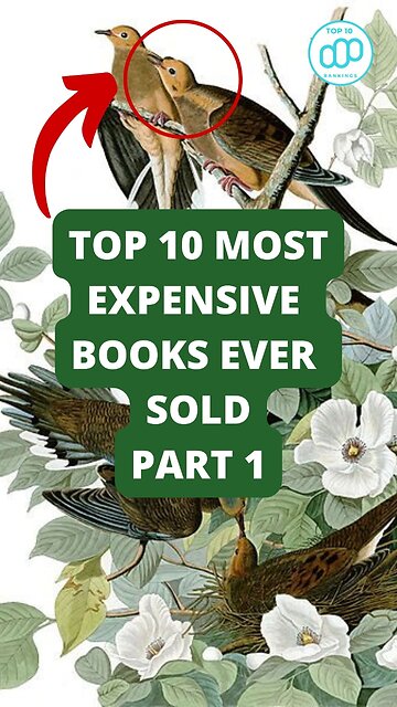 Top 10 Most Expensive Books Ever Sold Part 1
