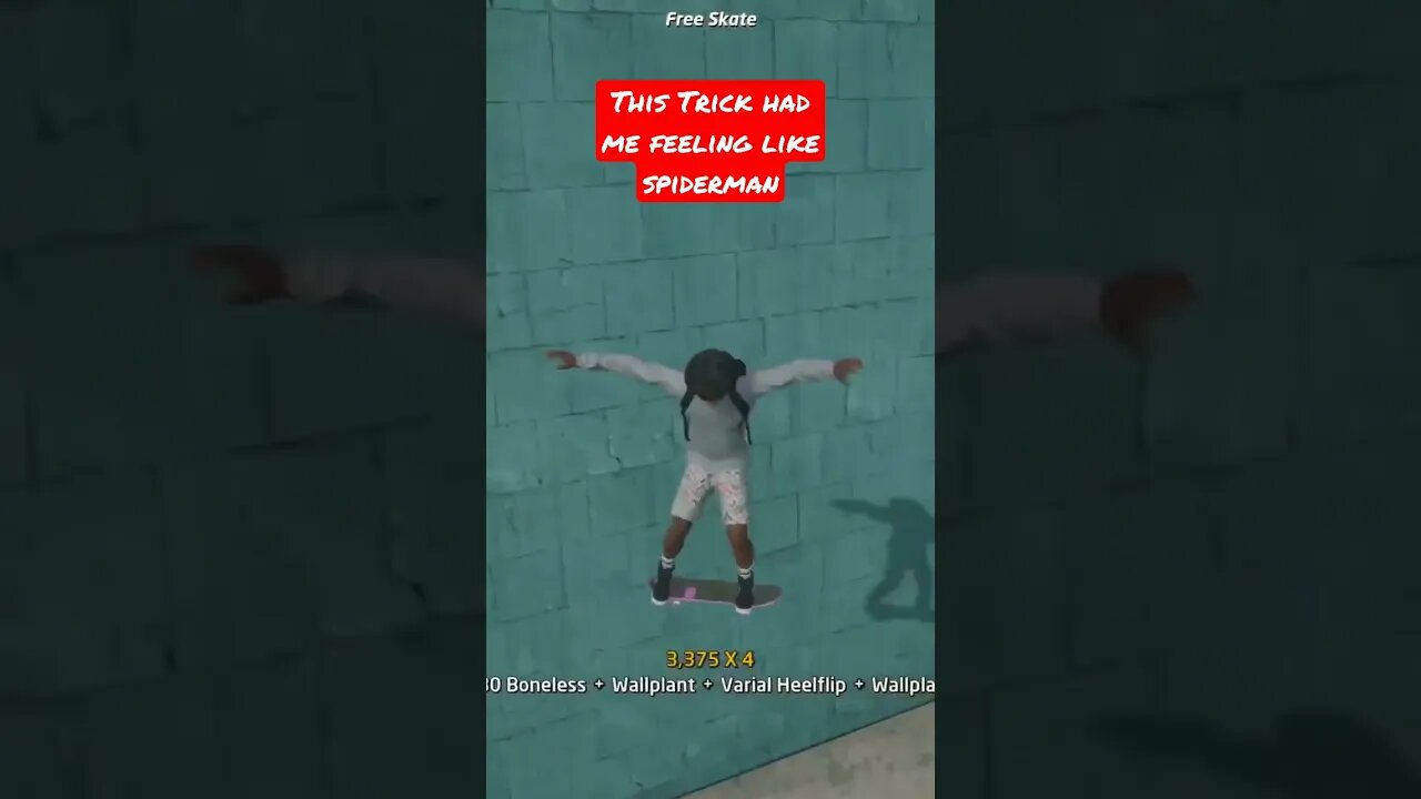 How To Climb Walls (THPS) #shorts🕷🧍🏽♂️