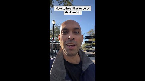 How to hear the voice of God