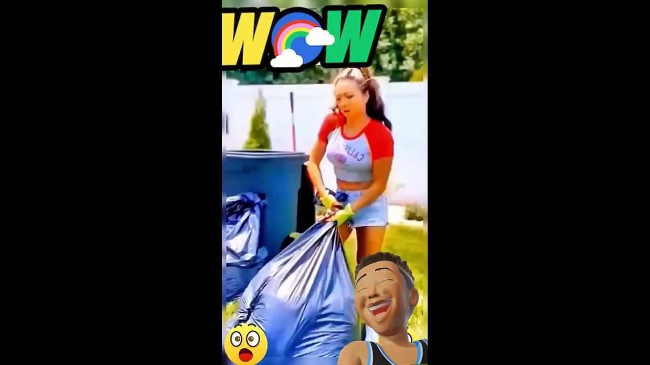 Wow funny girl 😹😅🫶video