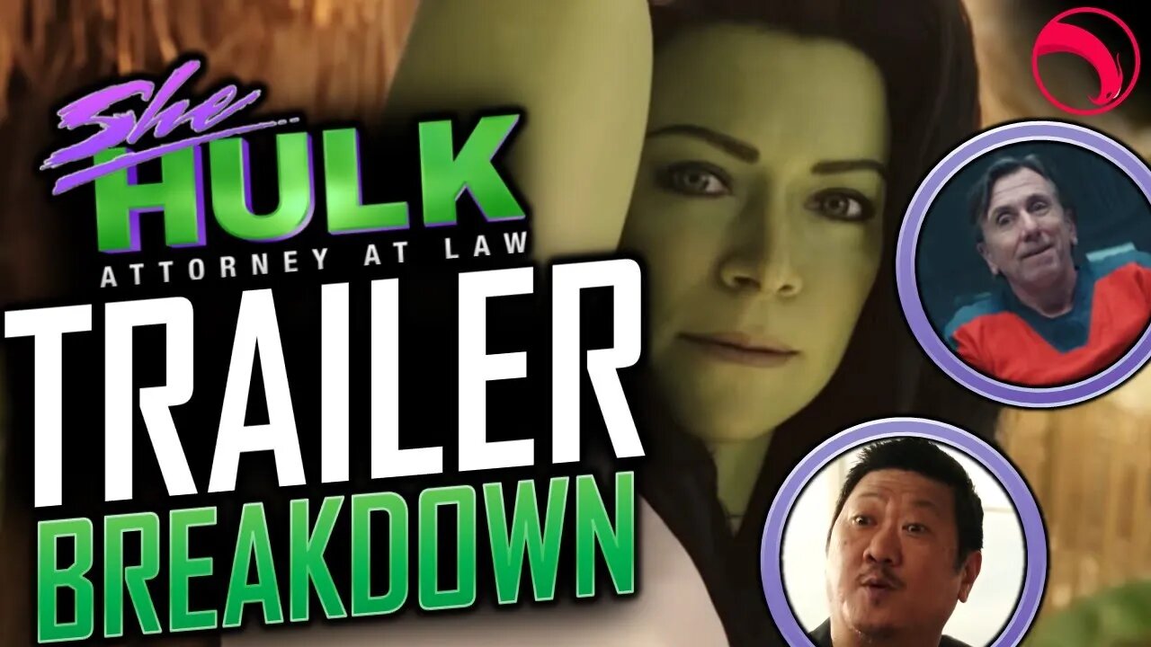 FIRST TRAILER BREAKDOWN SHE HULK - Disney+ She Hulk (2022) | TRAILER REACTION