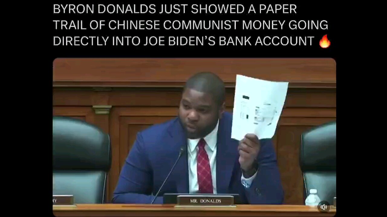 No evidence? A PAPER TRAIL OF CHINESE COMMUNIST MONEY GOING DIRECTLY INTO JOE BIDEN’S BANK ACCOUNT