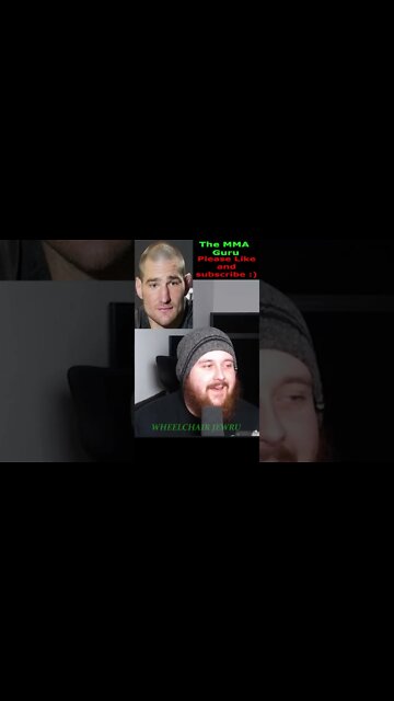 MMA Guru - Sean Strickland trash talking obese wheelchair pepsi man impression