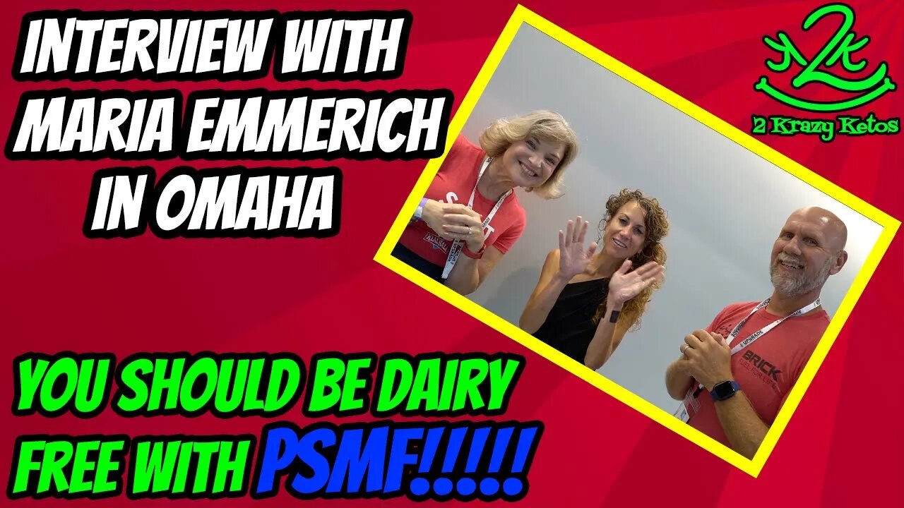 You should be dairy free on PSMF | Interview with Maria Emmerich | Don't overdo protein sparing fast