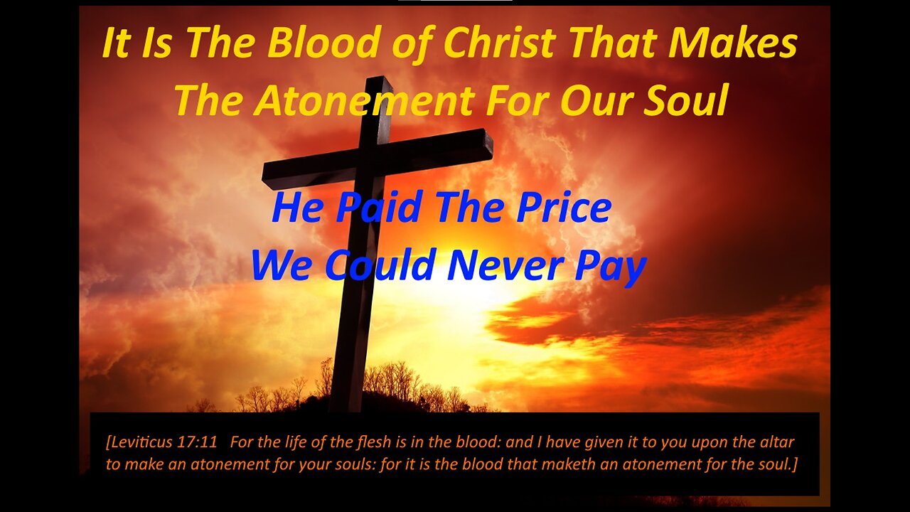 FLAT EARTH BIBLE STUDY: THE BLOOD ATONEMENT OF THE SELF-CHRISTED FLATTARDS