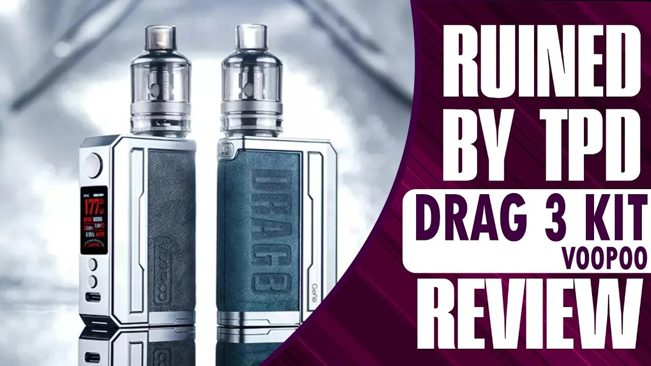 Is The VOOPOO Drag 3 Kit Any Good? Full Kit Review