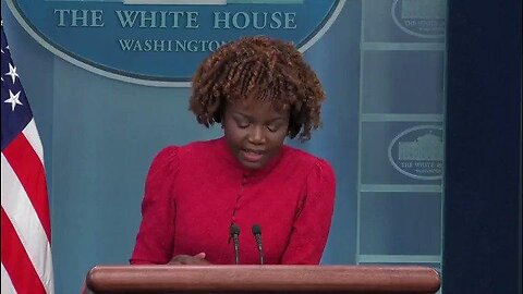 Clown World ™ - KJP： “The President is a President that follows the law. ”
