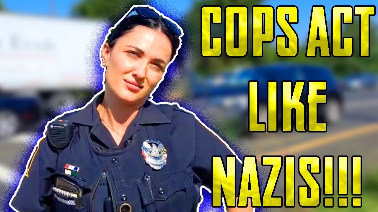 Bowie MD Cops Act Like Nazis!!!! No sign for you!!!