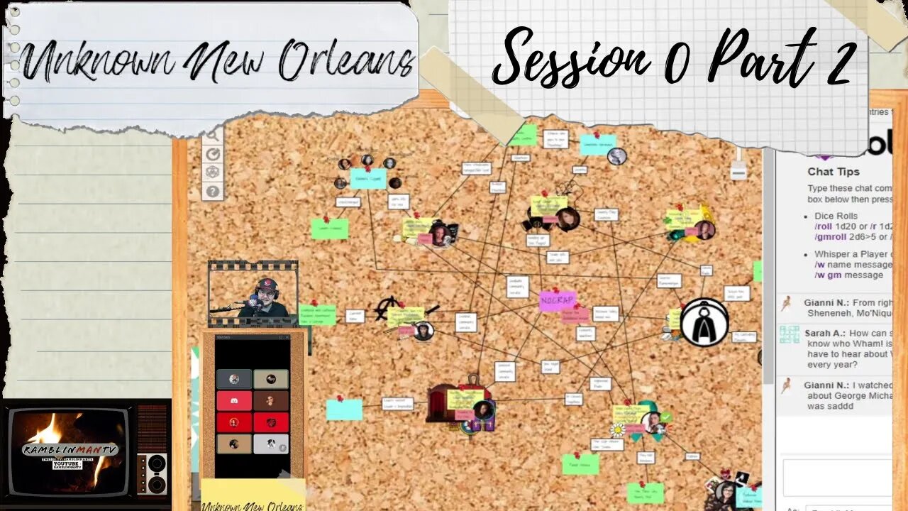 Unknown New Orleans | Session 0 (Part 2) | Unknown Armies Campaign