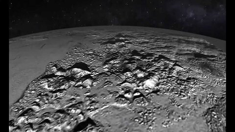 Animated Flyover of Pluto’s Icy Mountain and Plains