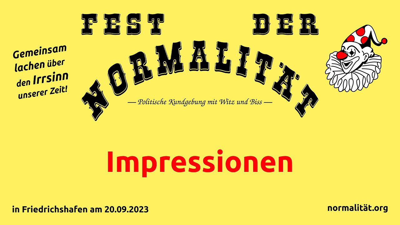 Impressionen vom Fest der Normalität in Friedrichshafen am 20.09.2023