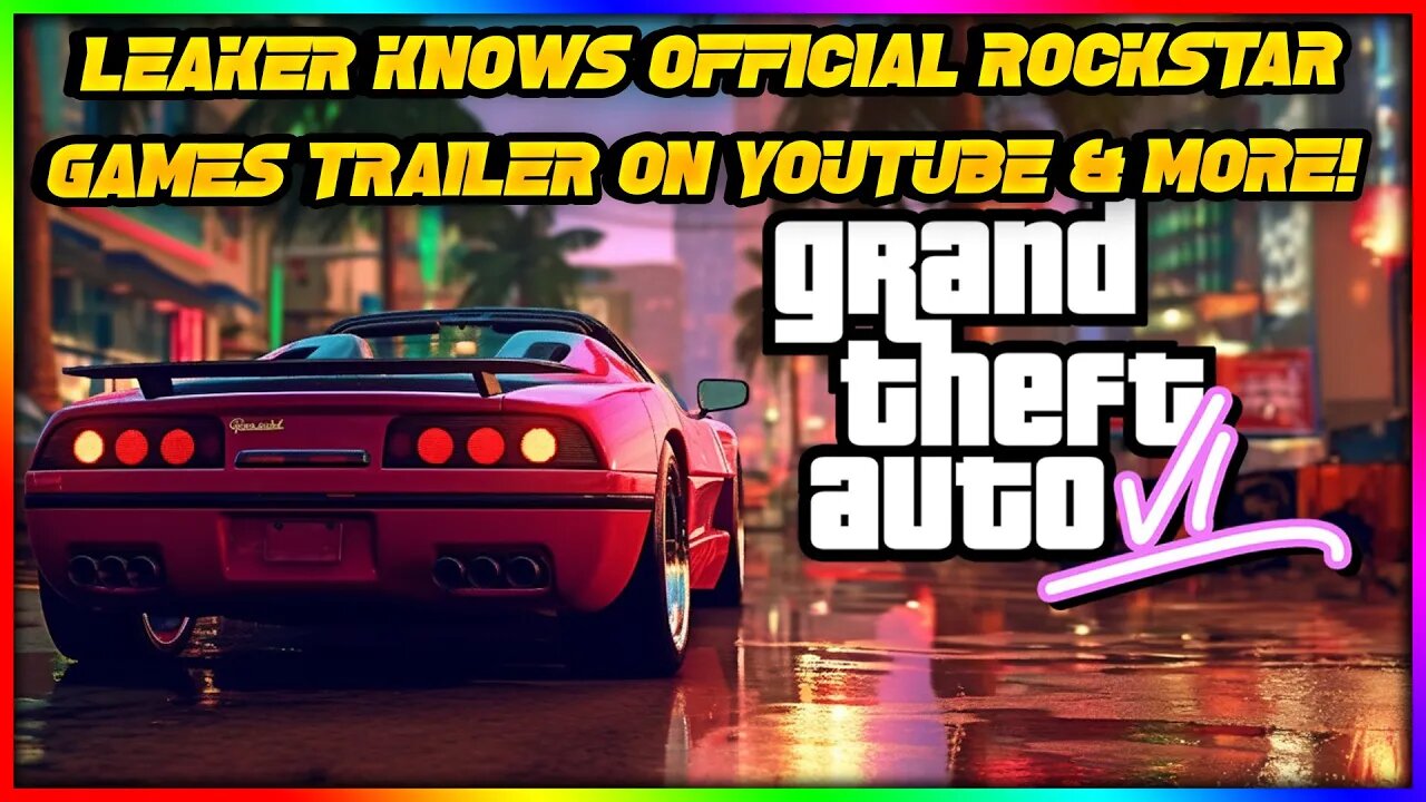 Mind-Blowing Scoop: Leaker Uncovers Official GTA 6 Trailer & Xbox's Announcement!