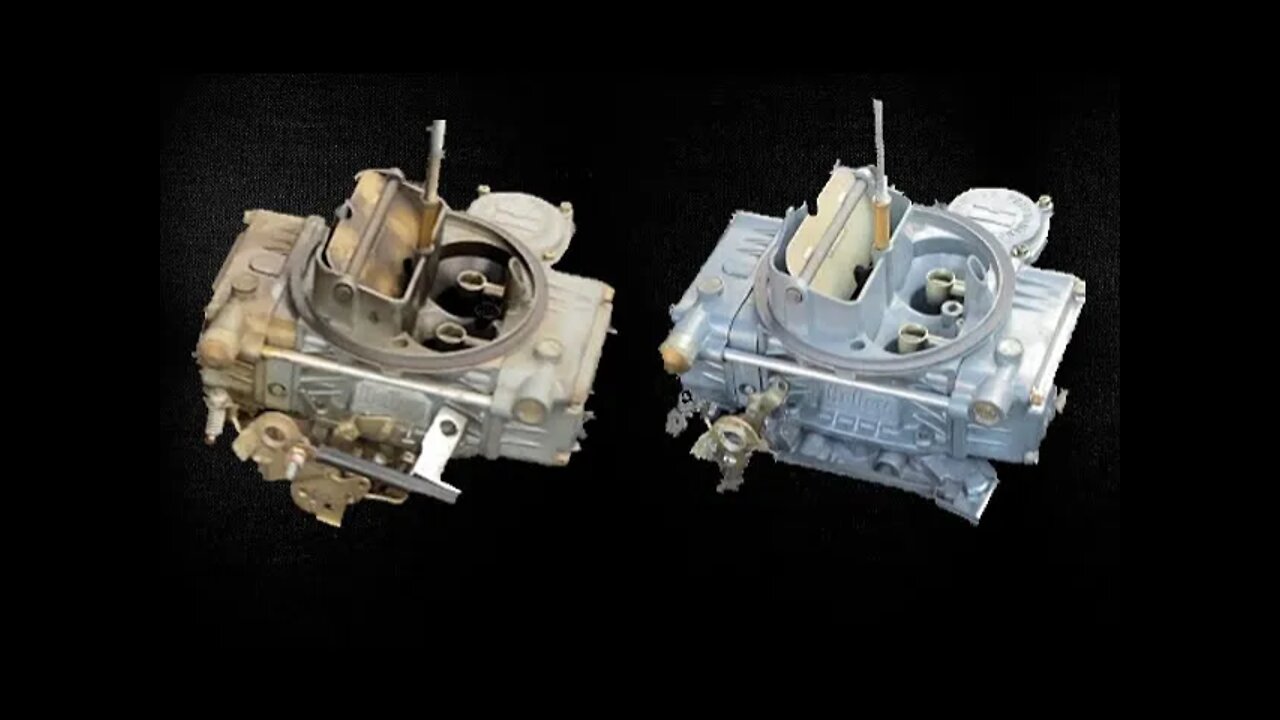 Rebuilt corvette 1979 (C3) Holley carburetor