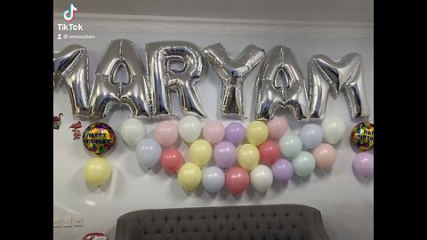 Happy Birthday Maryam