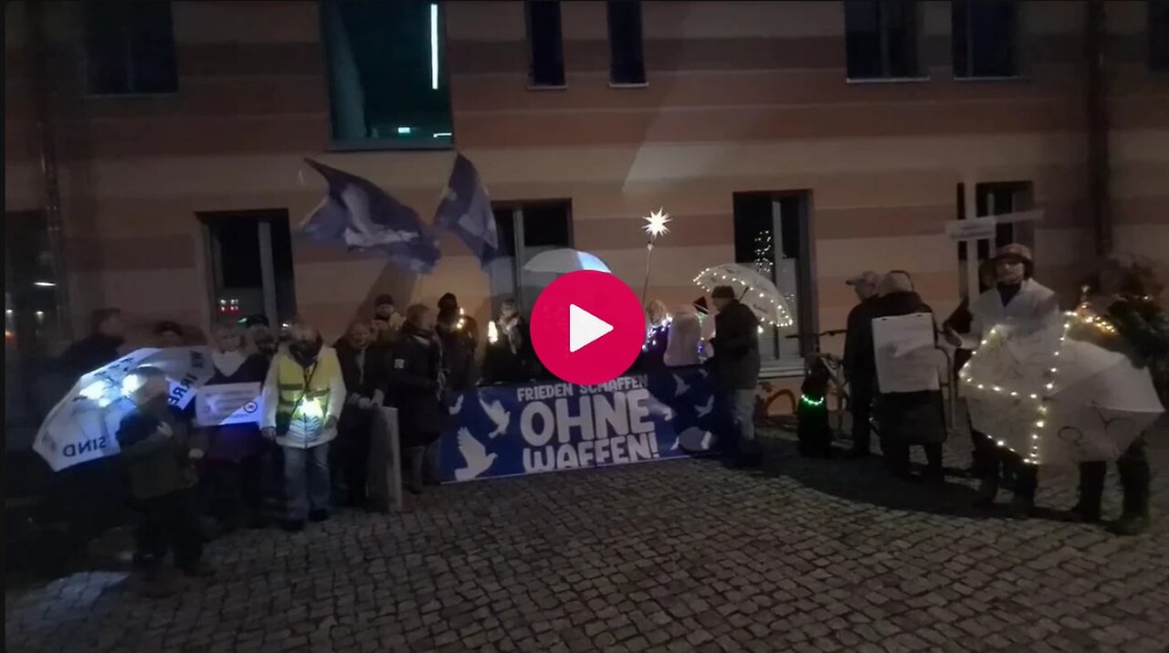 16.12.2024 - Stille Friedenskundgebung in Schöneiche - Brandenburg