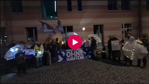 16.12.2024 - Stille Friedenskundgebung in Schöneiche - Brandenburg