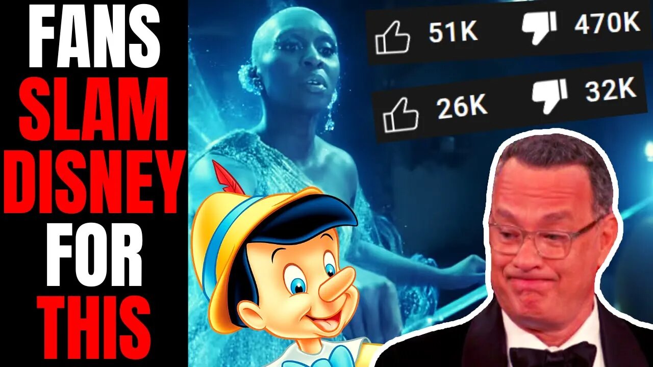 Fans Are TIRED Of This From Disney | Live Action Pinocchio Trailer Gets SLAMMED Again