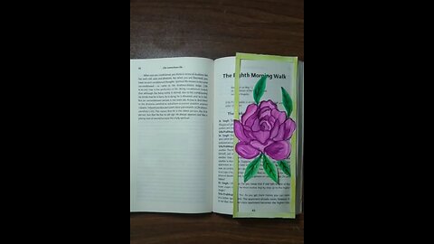 beautiful handmade book mark 🔖