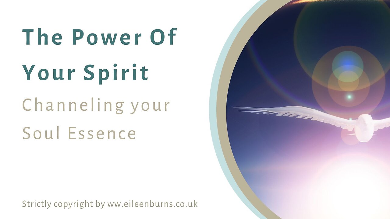 The Power Of Your Spirit - Channeling Your Soul Essence #soulessence