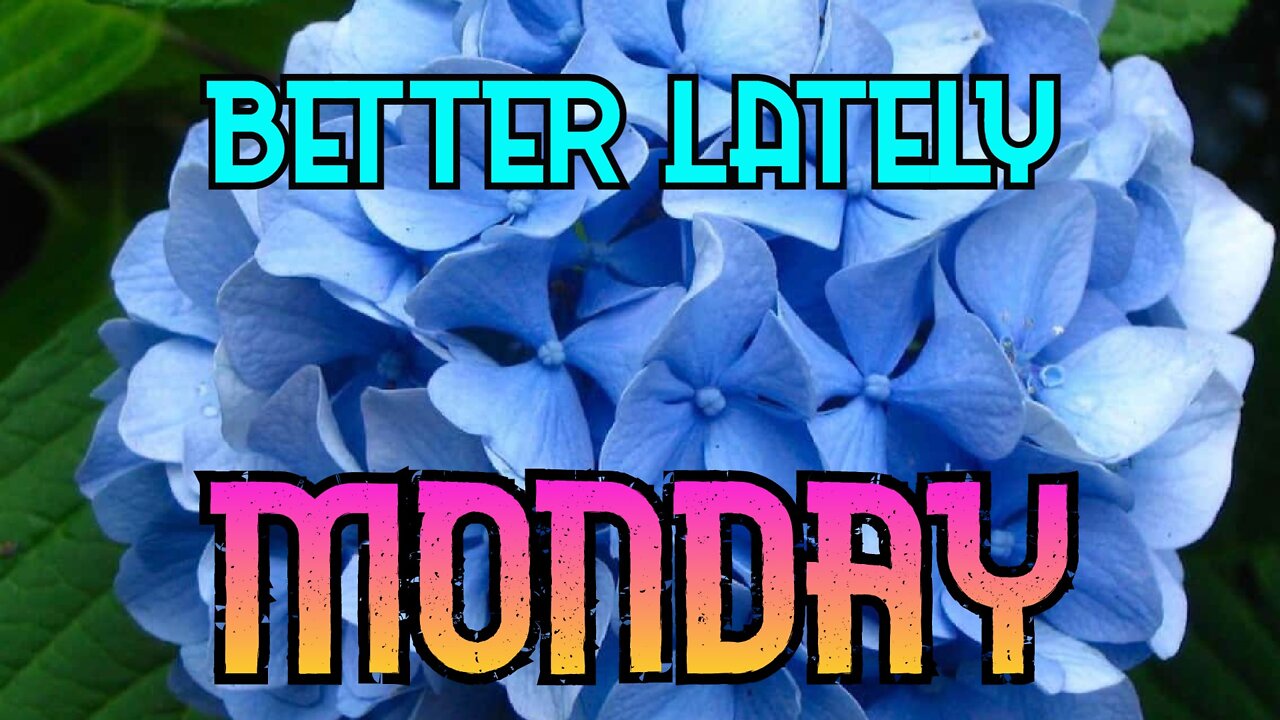 Better Lately - Monday