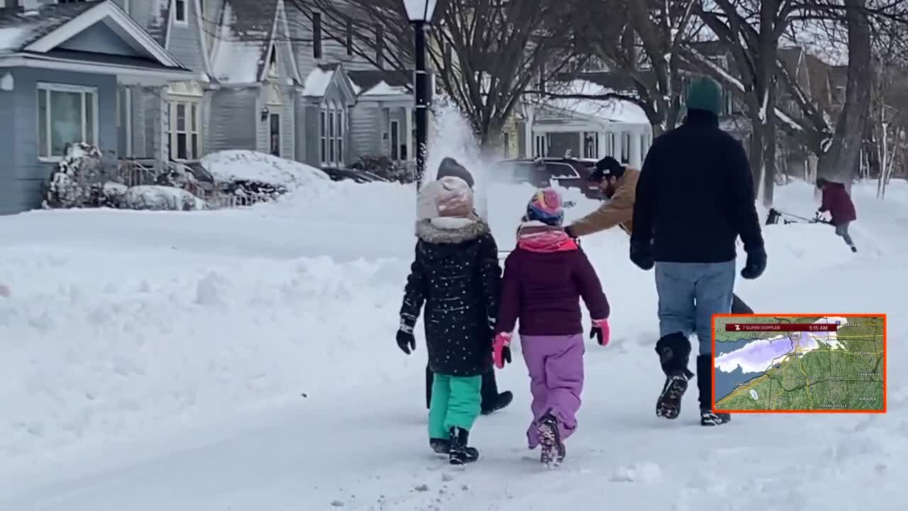 Digging out from epic blizzard