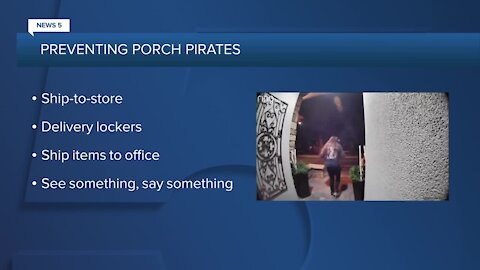 Tips to avoid porch pirates with holiday shopping in full swing