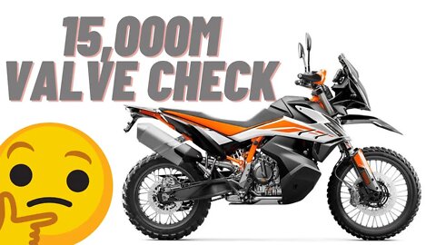 KTM 790 ADV R - 15,000 Mile Valve Check!