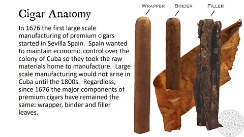 CIGARS 101 Anatomy and Vitolas