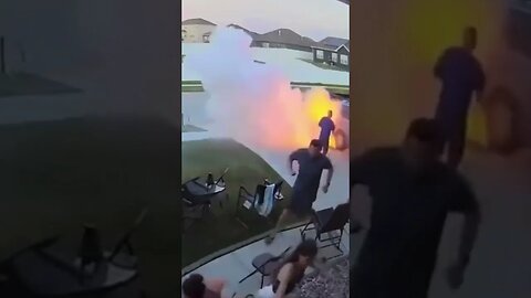 INSANE FIREWORKS EXPLOSION - Please be safe this weekend! #4th