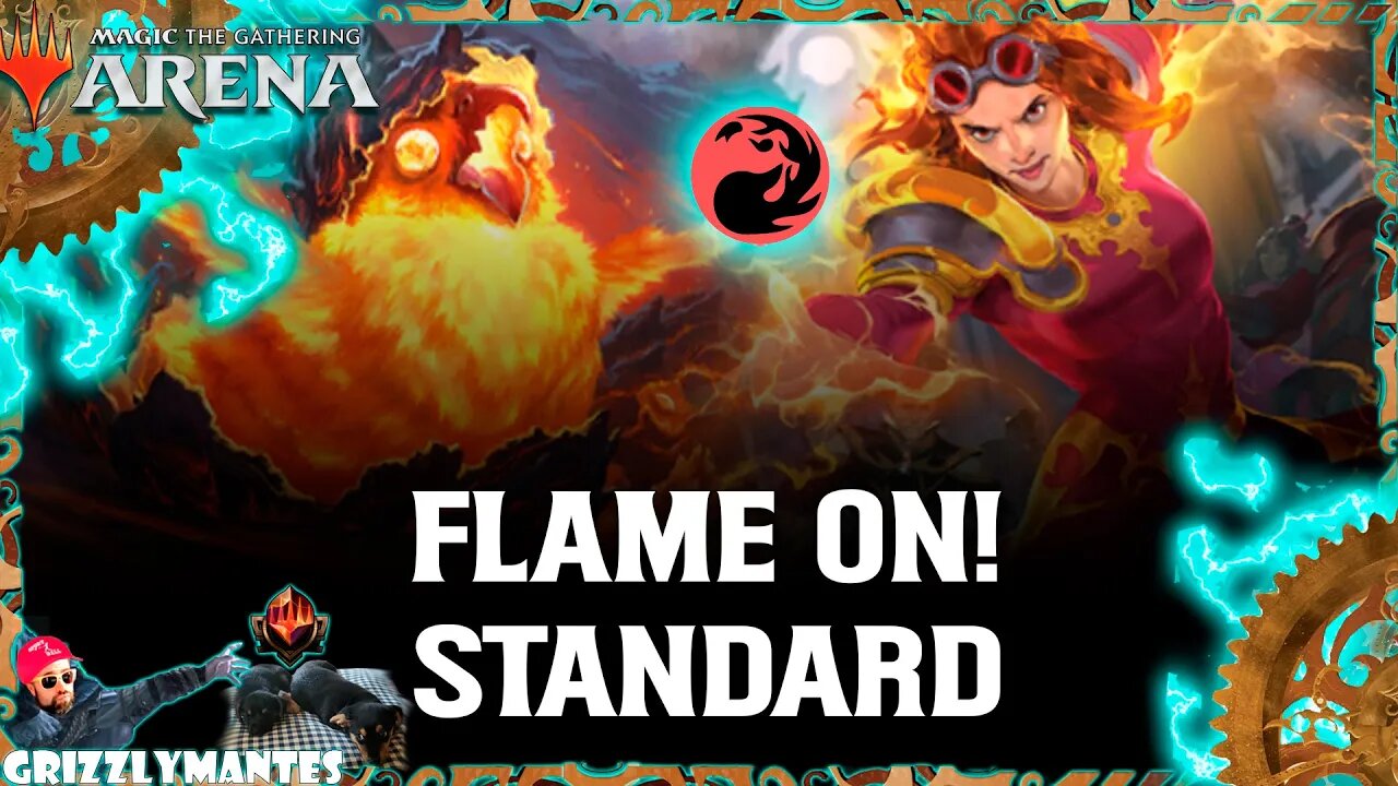 🔴🔥🔴FLAME ON!🔴🔥🔴|| Dominaria United || [MTG Arena] Bo1 Mono Red Aggro Standard Deck