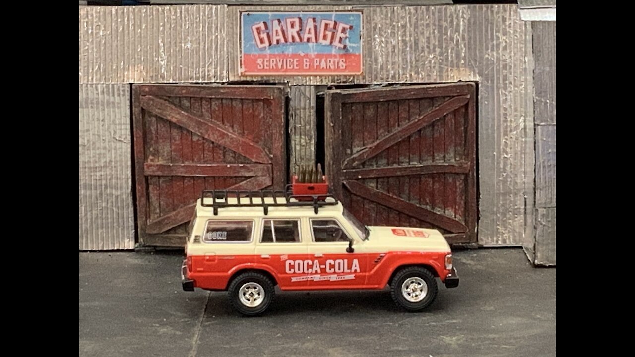 INNO64 COCA-COLA FJ60 LAND CRUISER