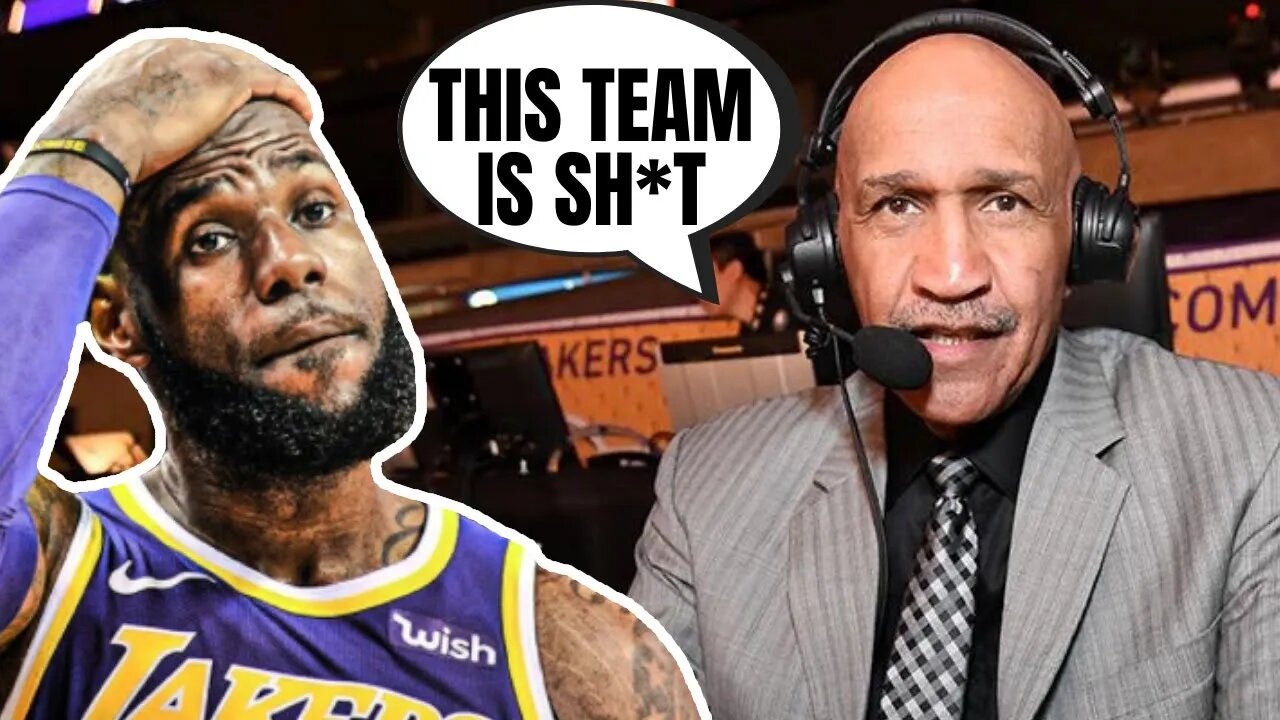 Lakers Announcer Caught On Hot Mic BASHING The Team! | Even HE Had No Faith In Lebron James!