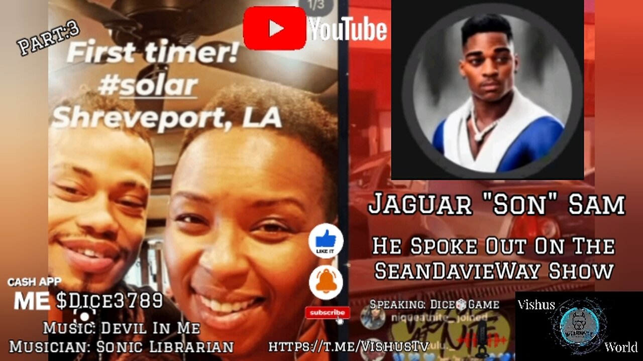 Jaguar Wright "Son" Sam Spoke Out & He Said What I Thought He Would Say... Part:3 #VishusTv 📺