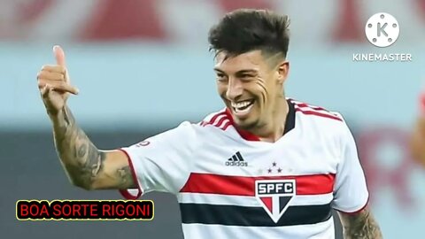 CALLERI SE DESPEDE DE RIGONI INDO EMBORA DO SÃO PAULO, CALLERI POSTA FOTO JUNTO COM RIGONI